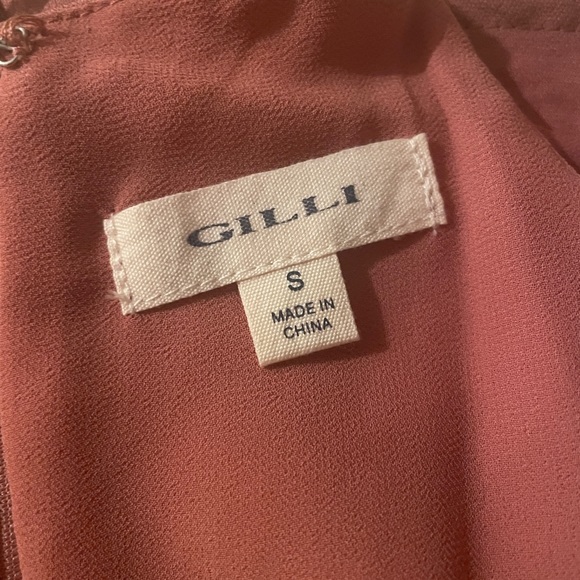 Vici Dolls High-low Front Tie Mauve Dress - Picture 4 of 5